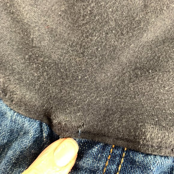 Gap Womens Maternity Jeans Size 2 Original Long & Lean Pull On Bootcut Blue - Picture 4 of 8